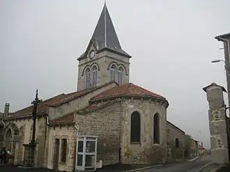 The church in Champagnat-le-Jeune