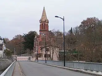 The church in Marquefave