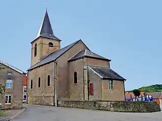 The church in Serrouville