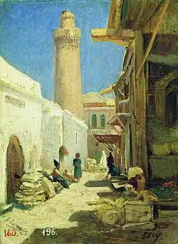 Baku. Street at noon (1861)