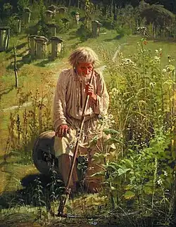 Ivan Kramskoy. A Beekeeper, 1872. Tretyakov Gallery
