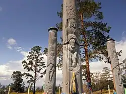 Serges at Gesera Camp on a mountain pass of the Monostoy [ru] range in Buryatia
