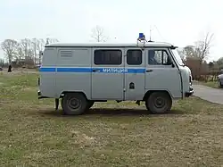 Militsiya vehicle