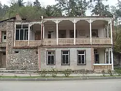 Traditional house in Dilijan.
