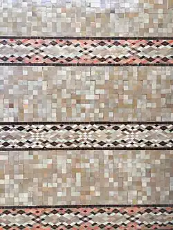 Edmond Brion's reinterpreted zellij at Bank Al-Maghrib in Casablanca