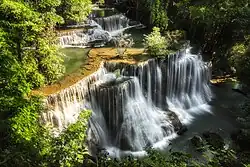 Huai Mae Khamin Waterfall