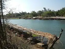 Angat River (also known as Bakas River) from Amador C. Dela Merced Bridge in Norzagaray