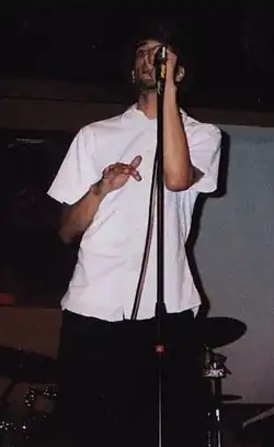 Corey Clark opening a show for Ruben Studdard.