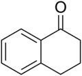 Structural formula of 1-tetralone