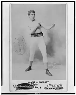 Portrait of James J. Corbett, 1897