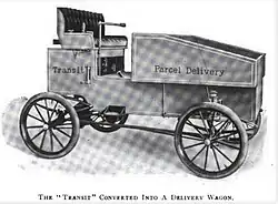 1901 Steamobile Transit configured for parcels from Automobile Topics