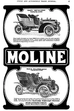 1905 Model B Touring and Model D Touring