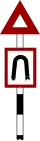 Left hairpin bend