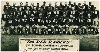 Texas Tech defeated Auburn in the 1954 Gator Bowl