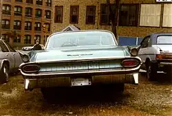 1959 Pontiac Parisienne Sport Coupe rear view
