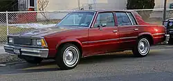 1981 Chevrolet Malibu sedan