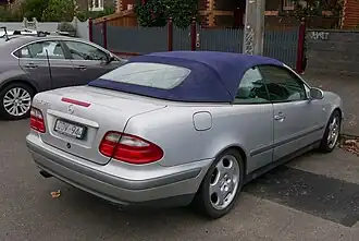 A208 Rear view (CLK 320)