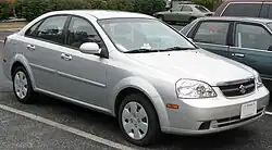 Suzuki Forenza sedan (facelift)
