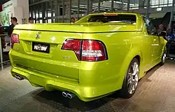 2007 Maloo R8 (E Series) rear