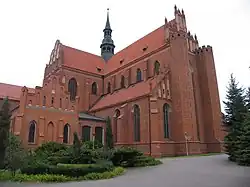 Cathedral Basilica of the Assumption in Pelplin, one of the largest churches in Poland