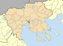 Location of the Municipality of Thessaloniki within Central Macedonia