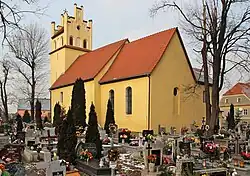 Church of the Nativity of the Virgin Mary in Małuszów