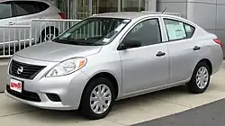 Second-generation Versa sedan (N17; 2012–2019) Main article: Nissan Almera (N17)