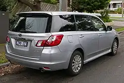 2012 Subaru Liberty Exiga (YA9, Australia)