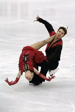 Ekaterina Bobrova and Dmitri Soloviev at the 2012 World Championships