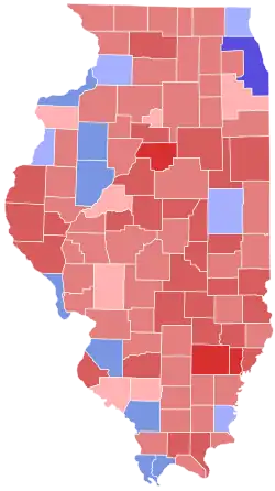 2014 US Senate election results.