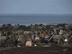 View over Kampen from Uwedüne