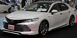 Camry Hybrid with TRD body kits (pre-facelift, Japan)