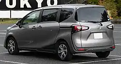 2018–2022 Sienta G Cuero (NSP170G; facelift, Japan)