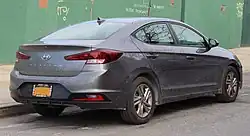 2019 Hyundai Elantra SEL (US)