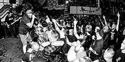 Madball performing at 924 Gilman.