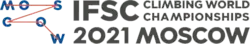 Logo of the 2021 IFSC Climbing World Championships