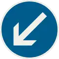 212-10 – Keep left (formerly used )