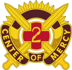 Distinctive Unit Insignia, 2nd Medical Brigade