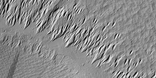 Yardangs, as seen by HiRISE under HiWish program