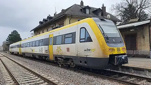 Photograph of the train