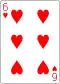 6 of Hearts