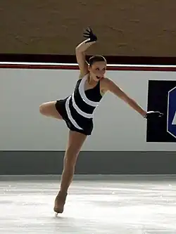 Ana Cecilia Cantú at the Four Continents Championships