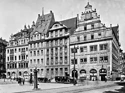 Public weigh house and north side of the market square