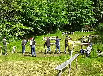 Nordic Handgun Field Shooting in Arendal, Norway in 2007