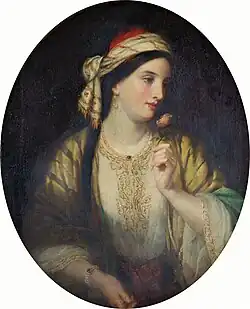 Henry Hall Pickersgill: A Circassian Beauty, c. 1843–50