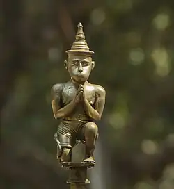 A sculpture of god Hanumaan