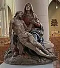 Piëta inside the church