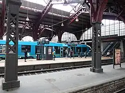 Groundfloor train station