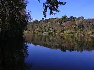 Grand River passing through the township