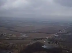 Countryside in northeastern Concord Township